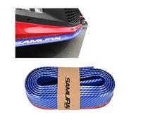 JNNJ Protezione Paraurti per Auto, Autoadesiva Spoiler Anteriore Protezione Striscia Univerdale Di Gomma, 2.5M Protezione Universale per Paraurti Anteriore Auto Gomma, Auto, Camion, SUV(Blu)