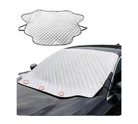 JNNJ Protezione per parabrezza, neve, ghiaccio, parabrezza anteriore, pieghevole, universale, impermeabile, per auto e furgoni (183 x 116 cm)