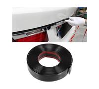 JNNJ Striscia Decorativa Cromata per Auto, Protettore Universale Chrome Decorazione Striscia Del Bordo Della Porta, Striscia Cromata Flessibile per Auto, Modanature Cromate Dell'automobile(Nero)