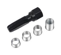 JNNJ Strumento per Riparazione Filetti per Candele, Inserto Filettato Candela Accensione con 4 Candele Inserti, Candela di Accensione Se Si Filetta di Nuovo della Filettatura Riparazione M14 X 1,25