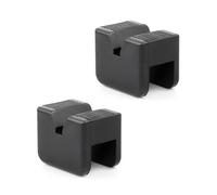 JNNJ Tampone in Gomma per Cric Sollevatore Auto Ponte, Tamponi a Cuffia in Gomma Con Scanalatura, Tampone in Gomma Cric Sollevatore Auto Ponte, Cuscino Universale per Cric E Elevatori(2Pcs)