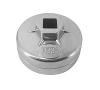 JNNJ Tappo Filtro Olio, Flauto Chiave Filtro Olio in Alluminio Strumento per Rimozione Prese, 14 Flauti Chiave Filtro Olio Tappo per Motori per Svitare Il Tappo Della Coppa Dell'lio(65mm)