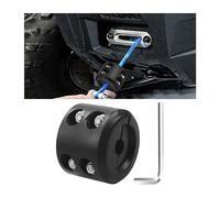 JNNJ Tappo in Gomma per Cavo Argano, Gancio di Sicurezza per Cavo Verricello, Gancio Del Cavo Stopper Tappo, Argani Gancio Stopper per ATV UTV Accessori, Veicolo Verricello Fune Protezione Tappo