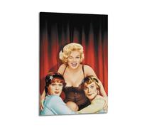 JNNJMN Poster decorativo da parete con film "Some Like It", stampa artistica su tela, poster decorativo moderno per la camera da letto, 50 x 75 cm