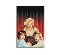 JNNJMN Poster decorativo da parete con film "Some Like It", stampa artistica su tela, poster decorativo moderno per la camera da letto, 50 x 75 cm
