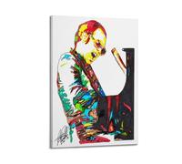 JNNJMN Poster decorativo da parete con Pianist Elton John, poster decorativo su tela, stampa moderna per camera da letto, per camera da letto, 60 x 90 cm