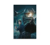 JNNJMN Poster decorativo da parete del film Lo Hobbit su tela, stampa moderna, per camera da letto, 30 x 45 cm