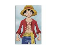 JNNJMN Poster decorativo da parete su tela con personaggi di One Piece, poster decorativo da parete a tema anime, poster decorativo moderno, per camera da letto, per camera da letto, 60 x 90 cm