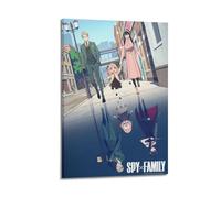 JNNJMN Poster decorativo da parete su tela, motivo casa delle spie, motivo "La prima stagione della serie TV anime", poster decorativo moderno per la camera da letto, 30 x 45 cm