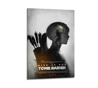 JNNJMN Poster decorativo da parete su tela, motivo: Rise of the Tomb Raider, poster decorativo per camera da letto, per camera da letto, 40 x 60 cm