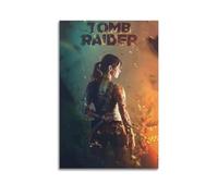 JNNJMN Poster decorativo da parete su tela, motivo: Tomb Raider Game Poster22, poster decorativo moderno per camera da letto, per camera da letto (50 x 75 cm)