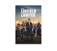 JNNJMN Poster su tela, motivo The Lincoln Lawyer, serie TV, poster decorativo da parete su tela, stampa moderna, poster decorativo per camera da letto, 20 x 30 cm