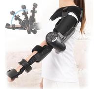 JNPGVTCD Dispositivo Elettrico per l'articolazione del Gomito, attrezzo per Esercizi con tutore articolato, Robot Intelligente per la Mano con Supporto per emiplegia da Ictus, sini