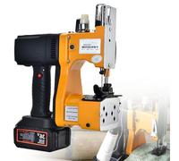 JNPGVTCD Macchina da Cucire Portatile, Macchina per Sacchetti con Batteria al Litio, Chiusura Automatica Senza Fili, cucitrice per Sacchi di mangime, Sacchi di Iuta, Sacchi per Semi, 1 Batt