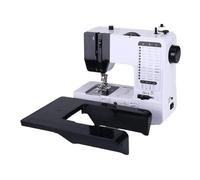 JNPGVTCD Macchina da Cucire Portatile, Pratica, Mini, Piedino sostituibile, 40 Punti, overlock, Maglia, Pulsante di Avvio, elettrificata, con Pedale, Tavolo Facile