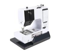 JNPGVTCD Mini Macchina da Cucire Portatile con Piedino sostituibile, 38 Punti, overlock, Pulsante di Avvio per Maglia, elettrica, con Pedale, Tavolo Facile