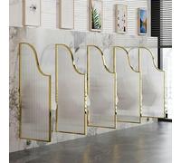 JNPGVTCD Schermo divisorio per WC in Vetro temperato, Schermo per la Privacy, Divisorio a Parete, Accessori per WC, Pubblico Maschile per Hotel (