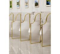 JNPGVTCD Schermo divisorio per WC in Vetro temperato, Schermo per la Privacy, Divisorio a Parete, Accessori per WC, Pubblico Maschile per Hotel (