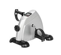 JNPGVTCD Stepper Mini Pedale Stepper Macchina per Esercizi con Display LCD Tapis Roulant da Ciclismo Indoor Attrezzatura per Allenamento per Casa Ufficio Palestra (Argento)