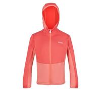 JnrHightonFZ Pile elasticizzato per bambini con zip intera con cappuccio. Caratterizzato da dettagli riflettenti ed Extol Stretch. Adatto per passeggiate ed escursioni.