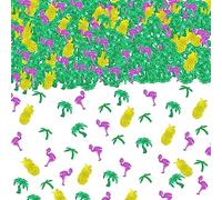 JNSAXMI Coriandoli da tavolo con paillettes metallizzate nella giungla tropicale, safari, festival, forniture per feste di compleanno, baby shower, matrimoni, feste di fidanzamento, celebrazioni