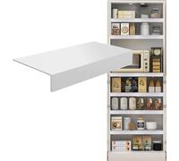 JNTFNE 1 pz/2 pz/3 pezzi/4 pezzi/5 pz coperture in filo di PVC, dimensioni personalizzabili per scaffali, per negozio/armadio/ufficio, decorazione durevole dispensa armadio bagno cucina (1 pezzo, 56 x