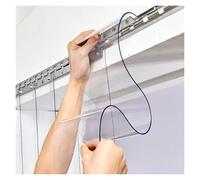 JNTFNE Heavy-Du PVC striscia porta ain kit C vinile per walk-in refrigeratori e congelatori Design liscio 1,25 x 2,4 m Ilated facile installazione a risparmio energetico