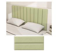 JNTFNE Pannelli da parete imbottiti, autoadesivi, per testiera del letto, anti-collisione, morbida imbottitura per sala giochi, camera da letto, tatami (verde erba, 6 pezzi)