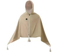 JNTFNE Scialle riscaldato portatile, coperta elettrica USB, coperte riscaldate a batteria senza fili 3 livelli di H, indossabile con riscaldamento