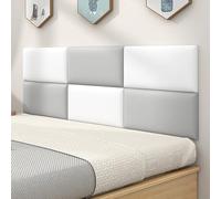 JNTFNE Testiera da parete, imbottitura da parete, per bambini, sensoriale, anti collisione, tappezzata, pannelli 3D per boiserie, pannello di protezione decorativo (rosa brillante, 20 x 60 cm)