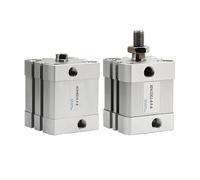 JNVFTCUX 1 pz ADN32*10/15/20/25/30/45/50/80-APA Cilindro Quadrato Piccolo ADN a Doppia Azione Maschio e Femmina(ADN32x25,Internal Thread)