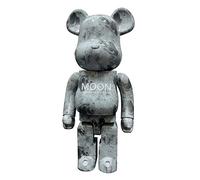 JNVHFGT Violent Bear Building Blocks Orso,Giunti Mobili-Bearbricks Statua Modello Giocattolo da Collezione Ornamento Scultura da Terra for Uso Domestico(28cm)