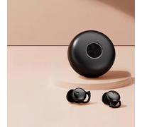 JNXIKOU Sleep Earbuds - Cuffie invisibili e wireless, Bluetooth, per chi dorme di lato, comode cuffie wireless con blocco del rumore per dormire, stereo HiFi, connessione Bluetooth 5.3 stabile, nero