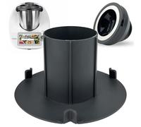 JNZLT Paraspruzzi Frullatore, Bimby TM6/TM5/TM31 Accessori Universale Paraspruzzi Copertura Frullatore Da Cucina Nero Copertura Plastica Miximizer