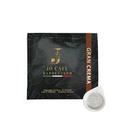 JO CAFÉ NAPOLETANO - Caffè Monodose GRAN CREMA - 70% Robusta 30% Arabica - Tostatura Scura - Gusto Forte e Intenso - Alto Contenuto di Caffeina (3,86%) - Compatibile con ESE 44mm (2, Gran Crema)