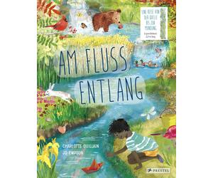 Jo Empson Charl Am Fluss entlang: Eine Reise von der Quelle b (Copertina rigida)