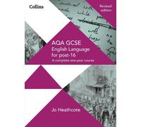 Jo Heathcote AQA GCSE English Language for post-16 (Tascabile) GCSE for post-16