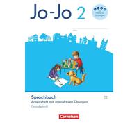 Jo-Jo Sprachbuch 2. Schuljahr - Allgemeine Ausgabe 2024 - Arbeitsheft mit interaktiven Übungen in Grundschrift