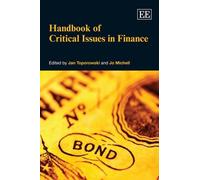 Jo Michell Handbook of Critical Issues in Finance (Copertina rigida)