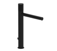 JO085NO Miscelatore lavabo prolungato scarico automatico nero opaco - Jo PAFFONI