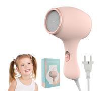JOAASU Fon per Bambini, 550W Phon Neonato, Phon Bambini, Mini Asciugacapelli per Ragazze, 3 Impostazioni di Velocità, Phons da Viaggio, Fon per Bambinis Neonati, Asciugacapelli da Viaggio (Rosa)