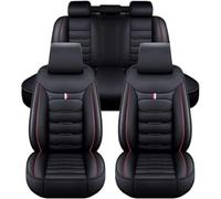 JOAAZAR Set Coprisedili Completo per Jeep Compass 2017-2021 | Effetto pelle anteriore e posteriore, compatibile airbag, un set per tutto l'abitacolo