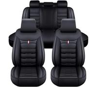 JOAAZAR Set Coprisedili Completo per Jeep Compass 2017-2021 | Effetto pelle anteriore e posteriore, compatibile airbag, un set per tutto l'abitacolo