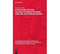 Joachim Auth Fortschritte Der Halbleitermeßtechnik Und Die Mi (Copertina rigida)