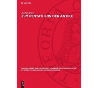 Joachim Ebert Zum Pentathlon Der Antike (Copertina rigida)