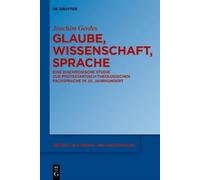 Joachim Gerdes Glaube, Wissenschaft, Sprache (Copertina rigida)