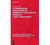 Joachim Müller Literarische Analogien in Heinrich Von Kleists (Copertina rigida)