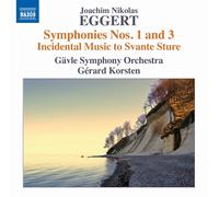 Joachim Nikolas Eggert Joachim Nikolas Eggert: Symphonies Nos. 1 and 3 (CD)