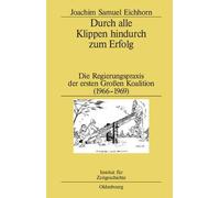 Joachim Samuel Eichhor Durch Alle Klippen Hindurch Zum Erfol (Copertina rigida)