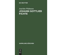 Joachim Widmann Johann Gottlieb Fichte (Copertina rigida) Sammlung Göschen